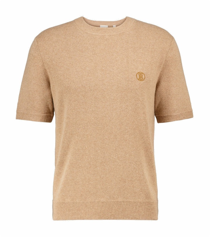 Photo: Burberry - Linden knitted cashmere T-shirt