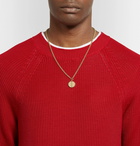 A.P.C. - Casey Logo-Engraved Gold-Tone Necklace - Gold