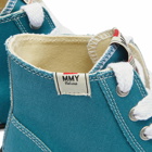 Maison MIHARA YASUHIRO Men's Peterson High Original Sole Canvas Sneakers in Blue
