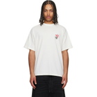 Maison Margiela Off-White Floral Logo T-shirt