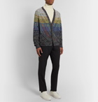 Missoni - Space-Dyed Linen-Blend Cardigan - Blue