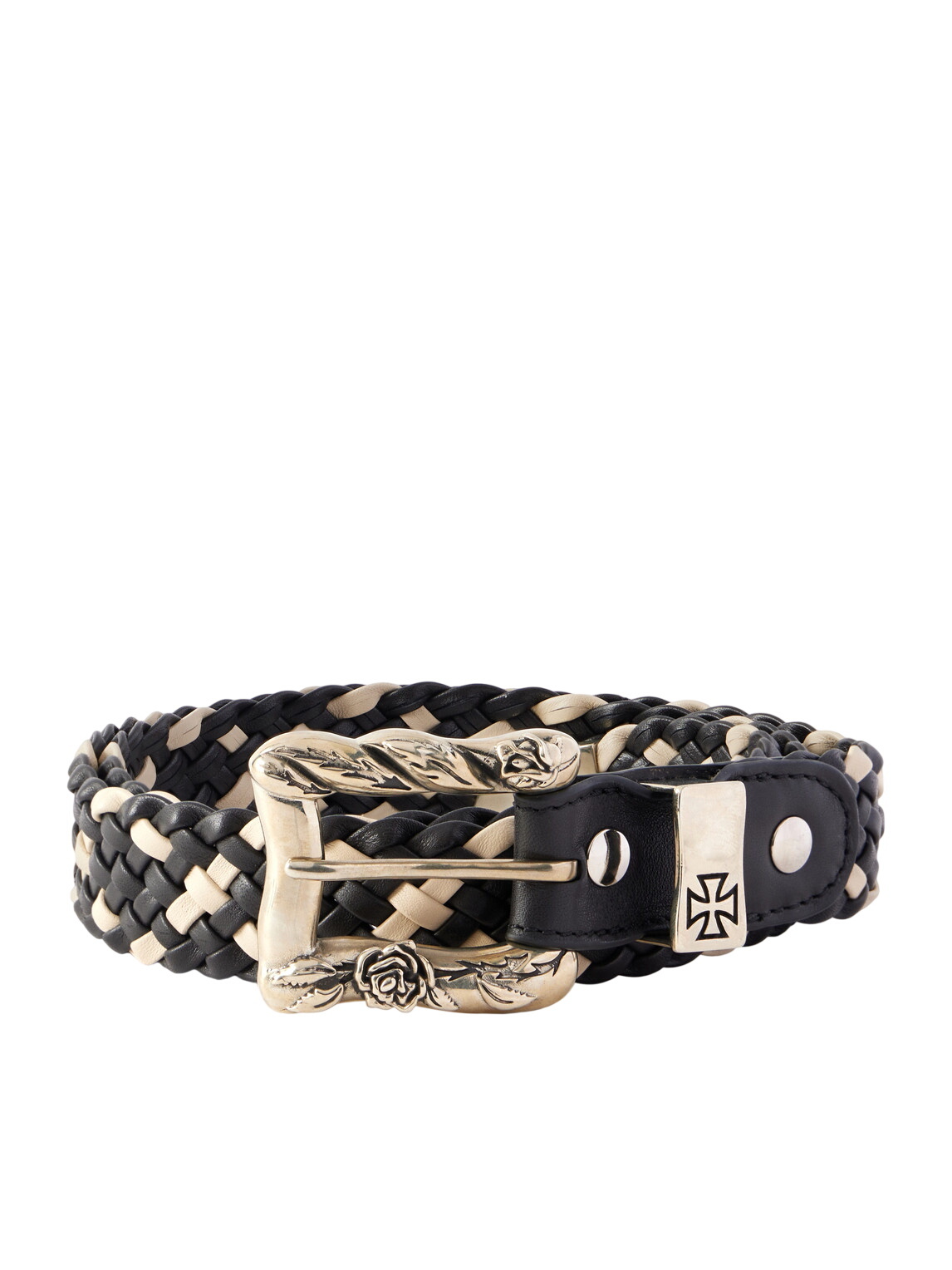 Enfants Riches Déprimés - 2cm Studded Leather Belt - Black Enfants