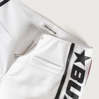 END. x Cole Buxton Men's Leather Trials Pants in Red/White