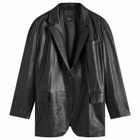Weekend by Max Mara Women's Marat Leather Jacket in Black