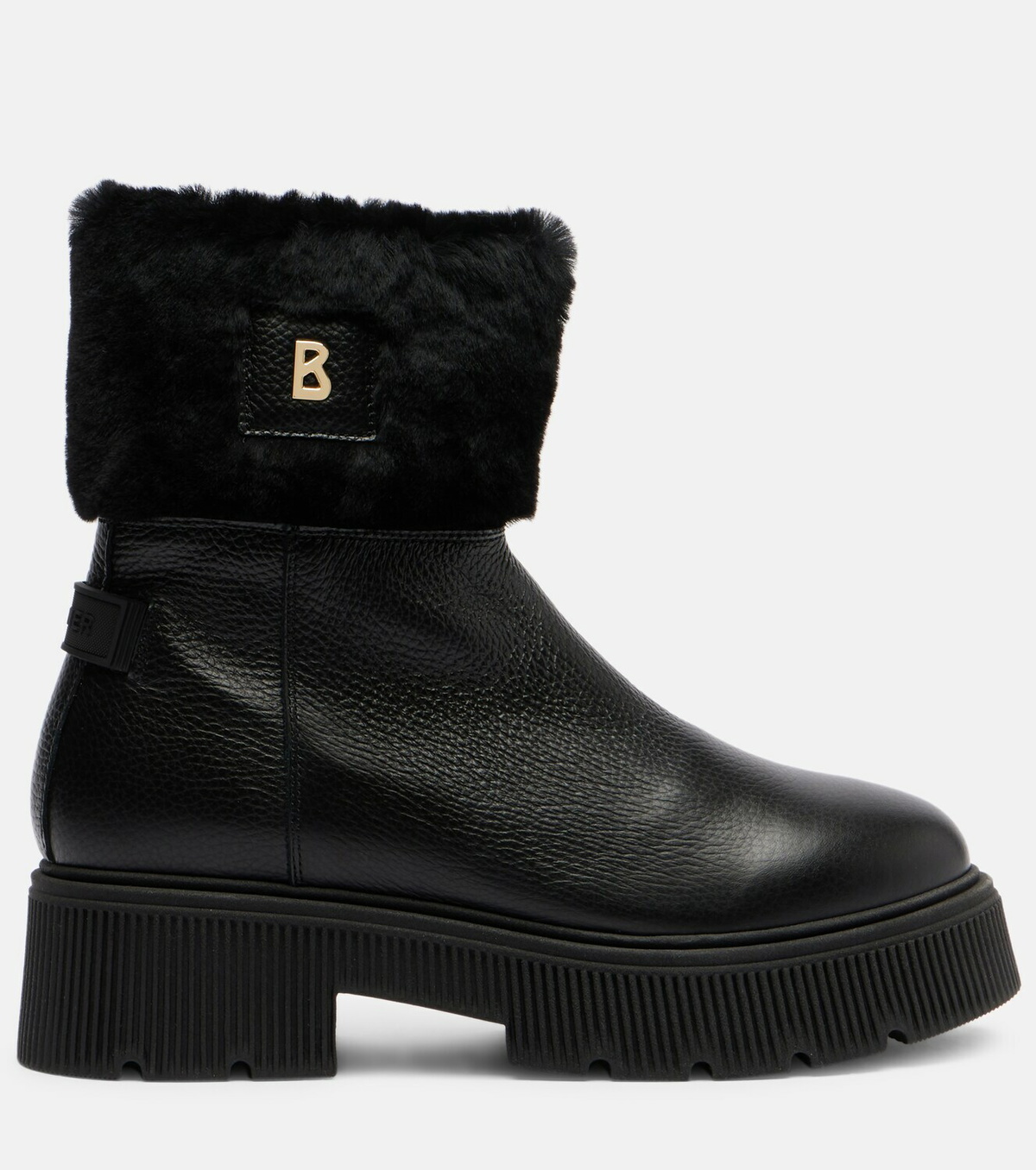 Bogner Turin shearling-lined leather ankle boots