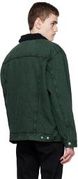 Levi's Green Button Denim Jacket