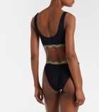 Burberry Burberry Check bikini top