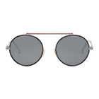 Fendi Black and Red Circle Sunglasses