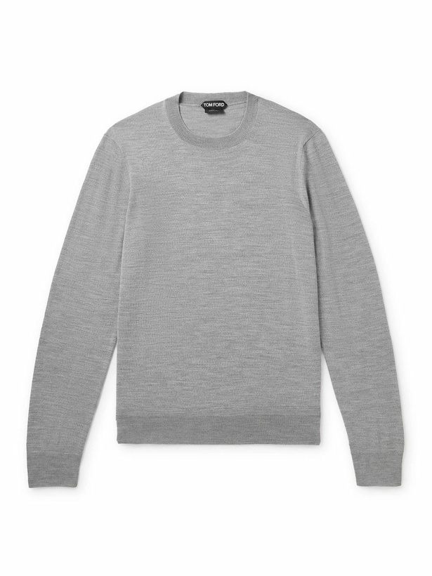 Photo: TOM FORD - Wool Sweater - Gray