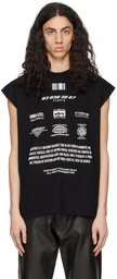 VTMNTS Black Movie Barcode Definition T-Shirt