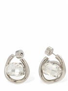 MARNI - Crystal Stone Hoop Earrings