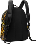 Versace Jeans Couture Black Logo Couture Backpack