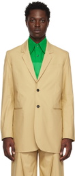 T/SEHNE SSENSE Exclusive Beige Blazer