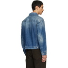 Dries Van Noten Blue Faded Denim Jacket
