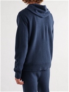 Altea - Wool and Cashmere-Blend Zip-Up Hoodie - Blue