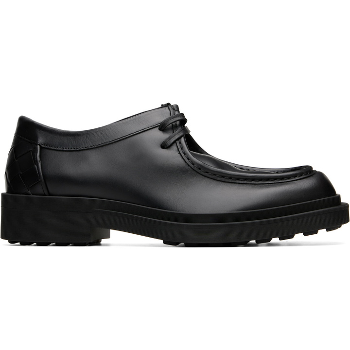 Photo: Bottega Veneta Black Ben Derbys