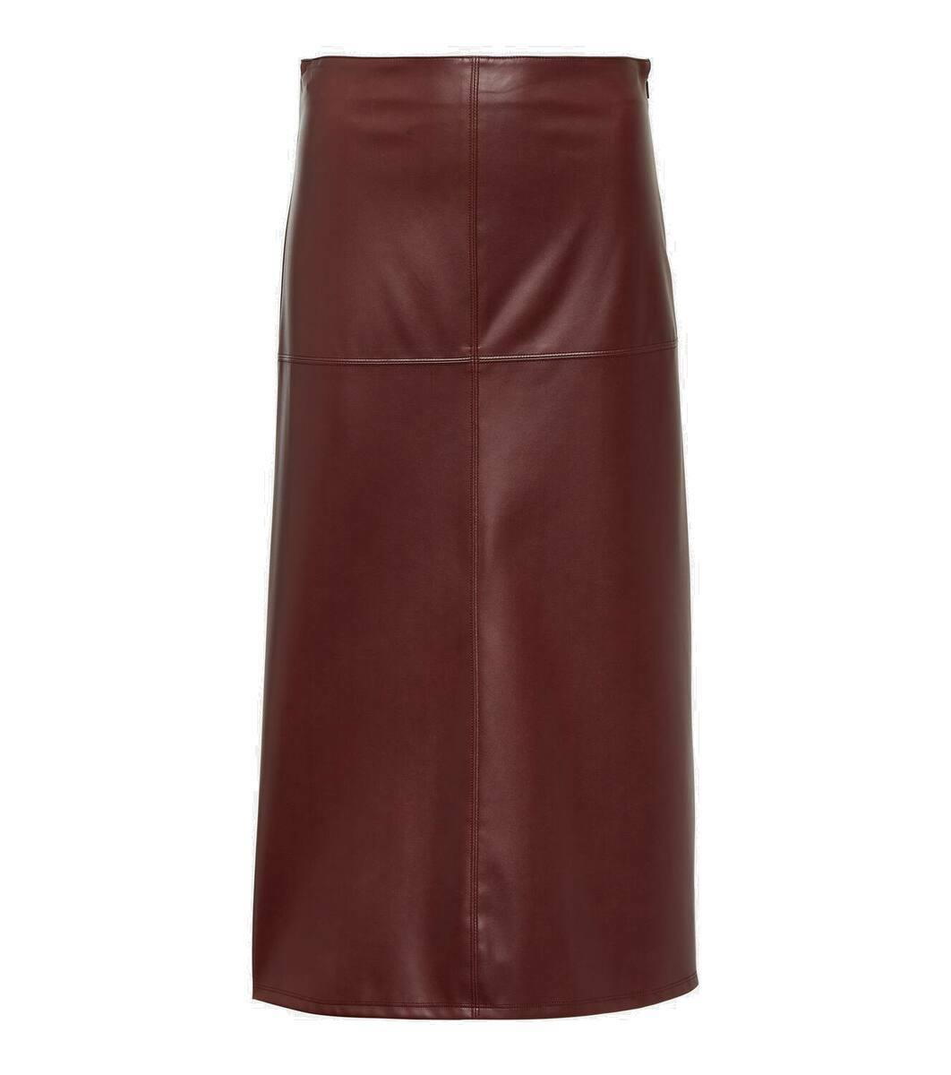 Max Mara Skirt Woman Leather
