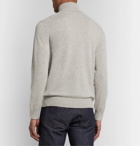 Club Monaco - Mélange Cashmere Rollneck Sweater - Gray