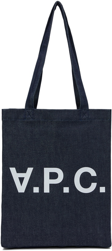 Photo: A.P.C. Navy Laure Tote