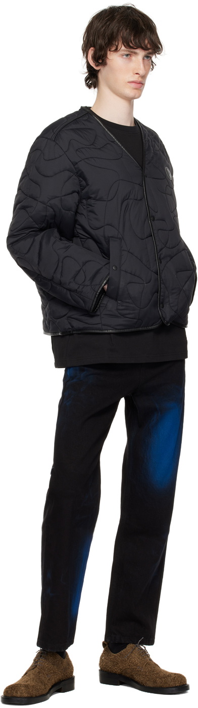 【ADERERROR】 Petri jeans Black Blue ADER error Black Petri Jeans ADER error
