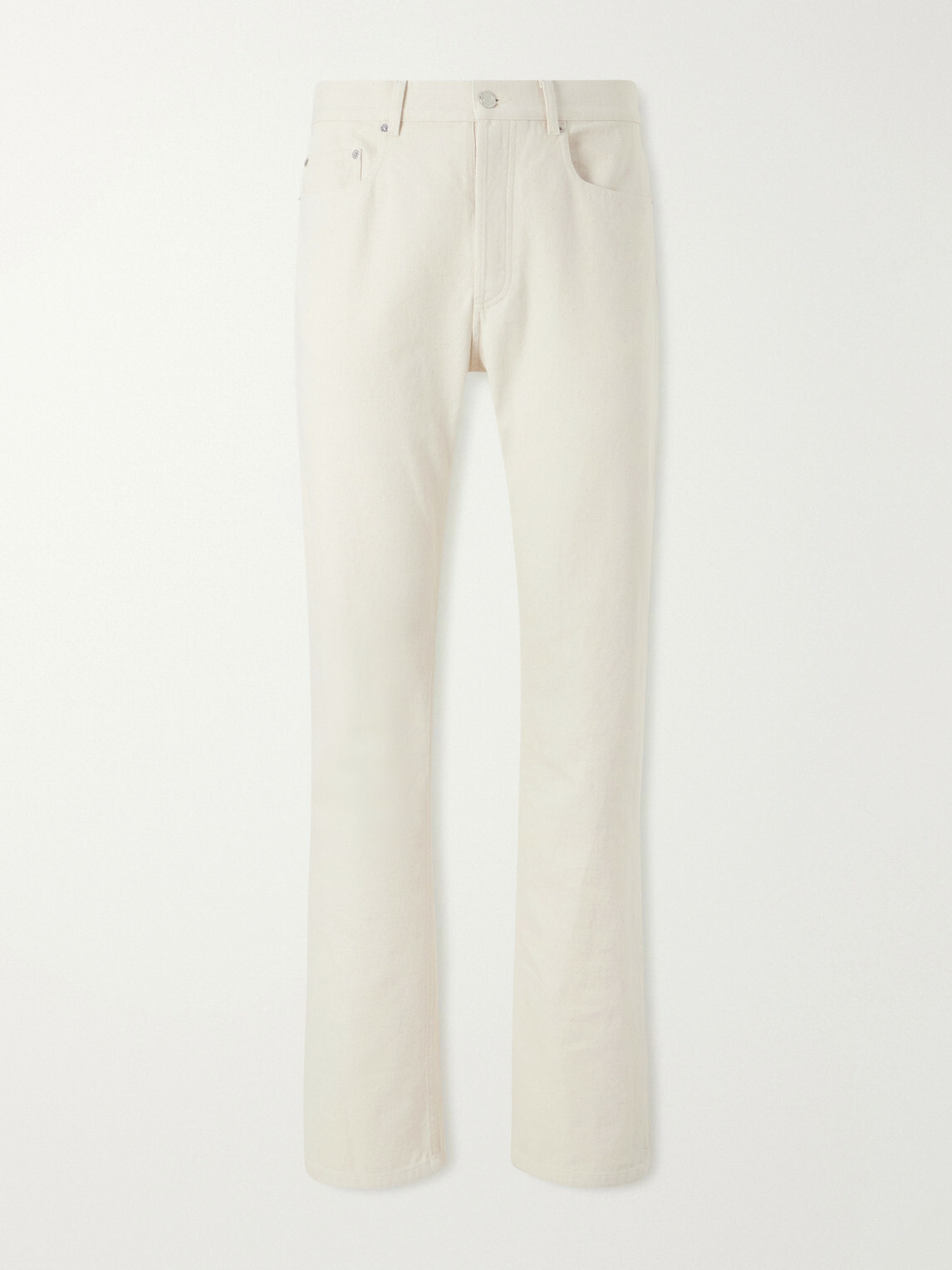 A.P.C. - Rescue Straight-Leg Recycled Cotton-Twill Jeans - Neutrals