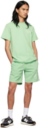 Sporty & Rich Green Monaco Shorts