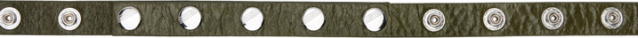 Photo: The Attico Khaki Press-Stud Belt