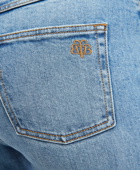 Brooks Brothers Women's Flared Denim Jeans | Medium Indigo