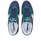 Diadora Men's S8000 Navy Sneakers in Classic Navy/Azure Blue