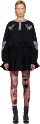 Chopova Lowena Black Quimby Midi Dress