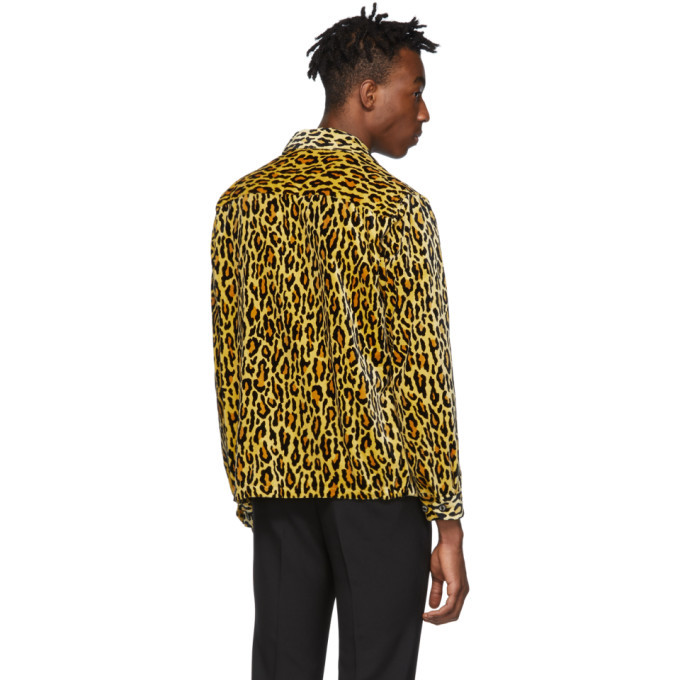 Wacko Maria Beige McGregor Edition Leopard Drizzler Jacket Wacko Maria