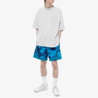 Air Jordan Men's Dri-Fit All Over Print Diamond Short in Laser Blue/Navy/Black
