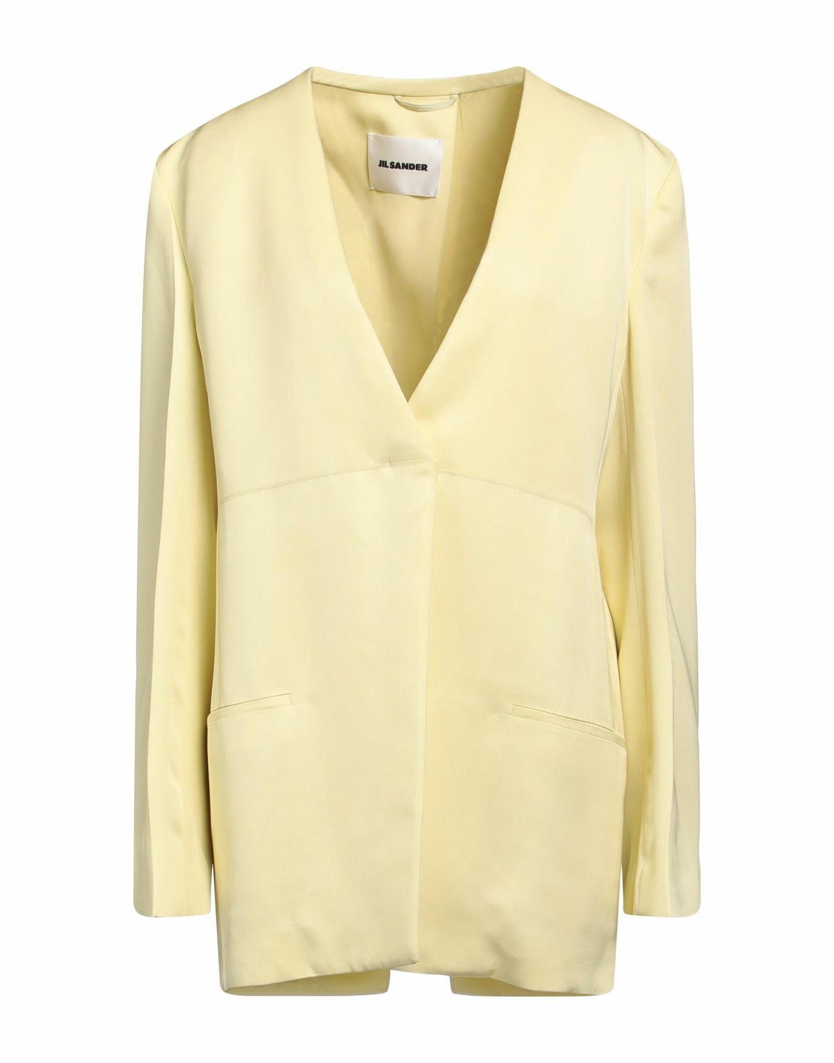 Jil Sander Womens Blazer Pastel in Yellow