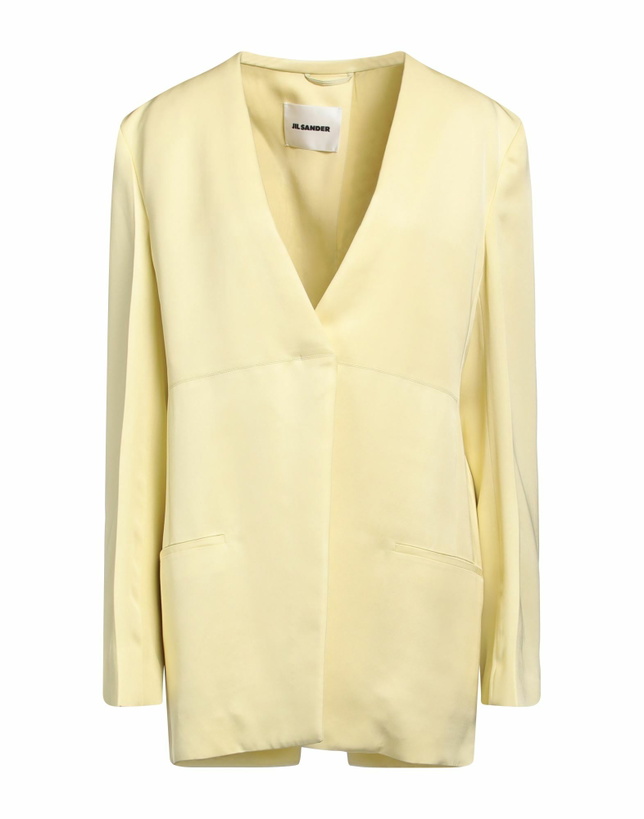 Photo: Jil Sander Womens Blazer Pastel in Yellow