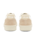 Veja Men's V-10 Leather Basketball Sneakers in Extra White/Sable Sahara