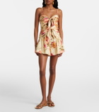 Zimmermann Mahon floral cotton romper