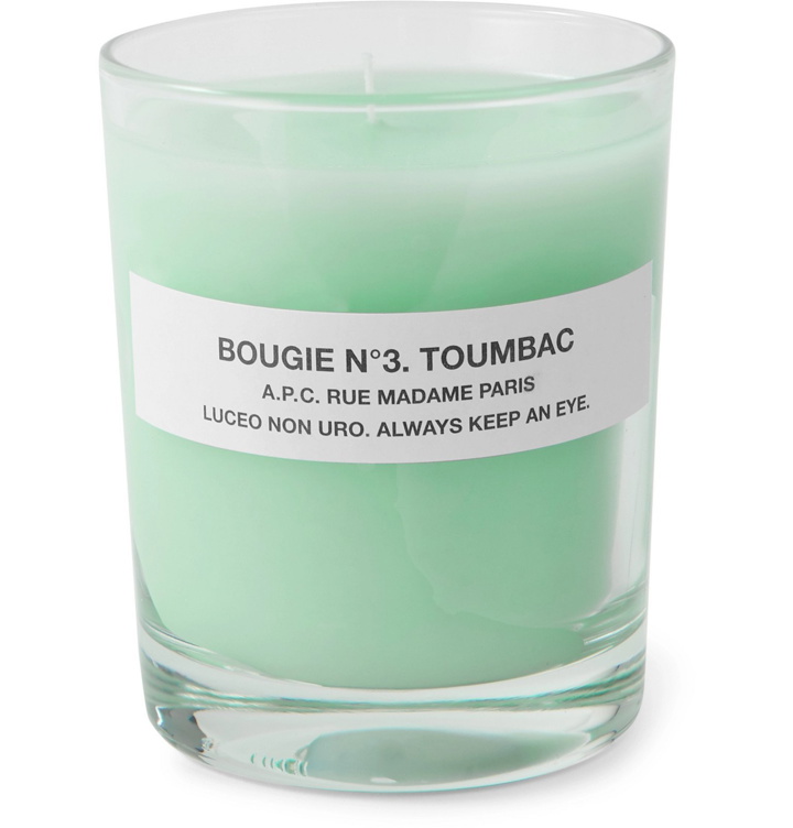 Photo: A.P.C. - No 6 Encens Scented Candle, 150g - Green