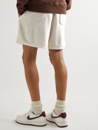 John Elliott - Interval Straight-Leg Cotton-Jersey Shorts - White