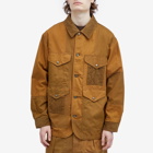 Comme des Garçons Homme Men's Cord Patchwork Hunting Jacket in Brown