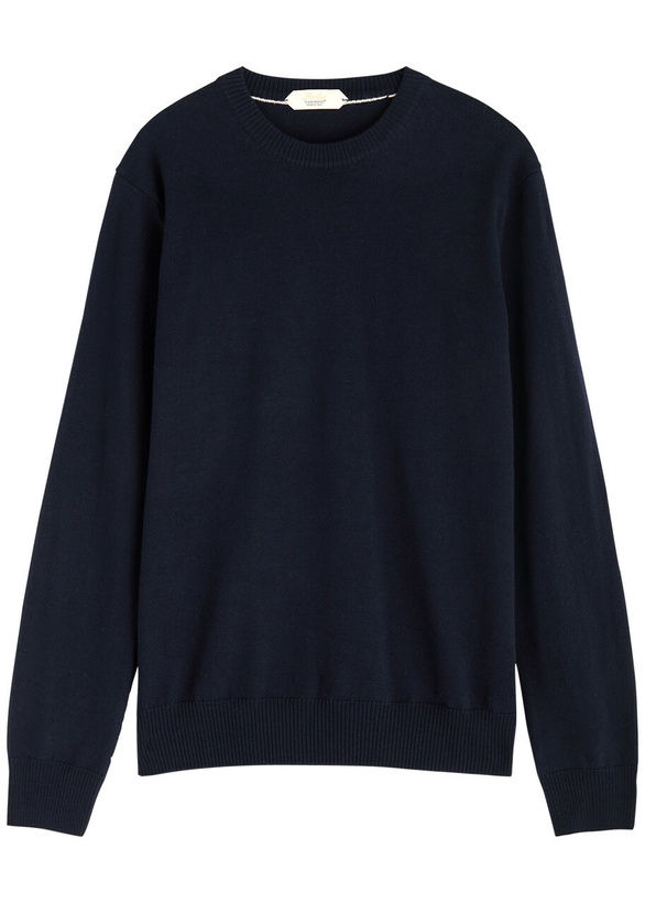 Photo: Aurélien City Wool Jumper Navy