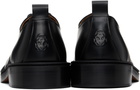 McQueen Black Trunk Lace Up Derbys