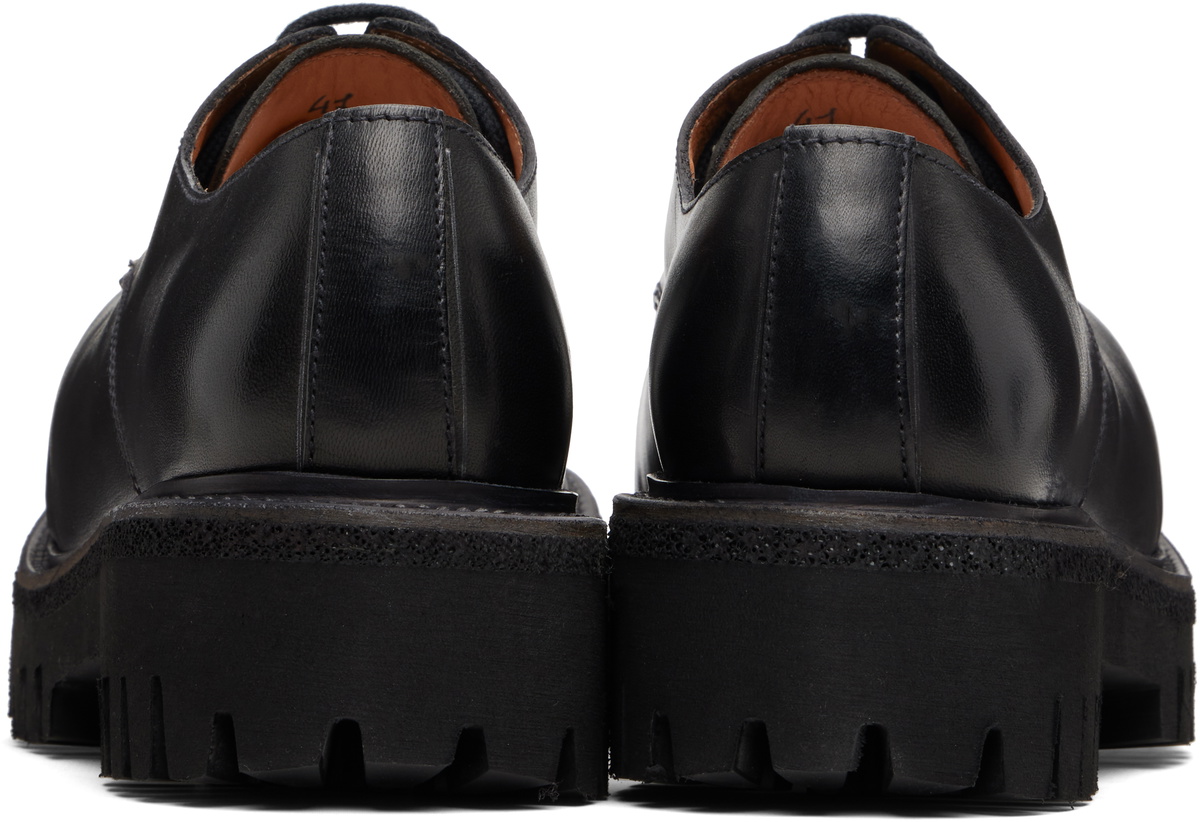 A DICIANNOVEVENTITRE Black Horse Octa Low Derbys
