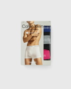 Calvin Klein Underwear Ctn Stretch Wicking Trunk Trunk 3 Pack Black - Mens - Boxers & Briefs
