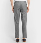 Canali - Grey Super 120s Wool Trousers - Men - Gray