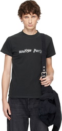 ERL Black 'Wanna Party' T-shirt