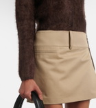 Frame Teddy cropped cashmere cardigan
