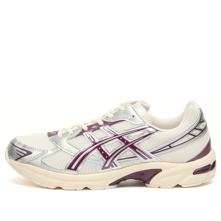 Photo: Asics Gel-1130 Sneakers in Cream/Beniimo Purple