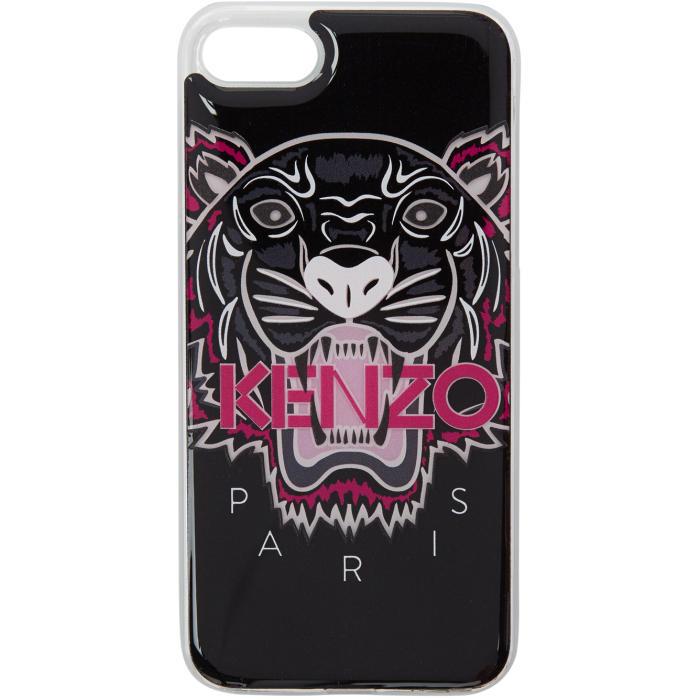 Kenzo Black 3D Tiger iPhone 7 Case