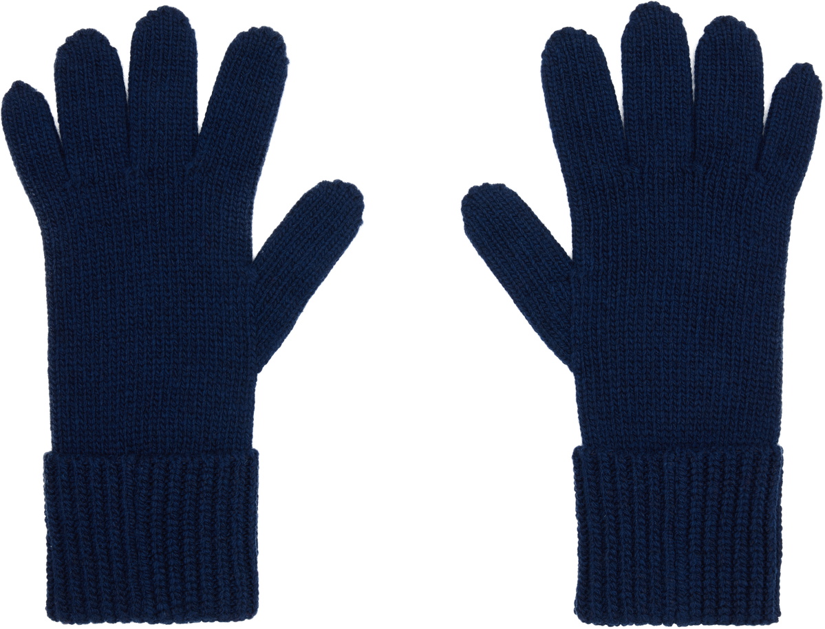 Vivienne Westwood Navy Sporty Gloves