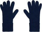 Vivienne Westwood Navy Sporty Gloves